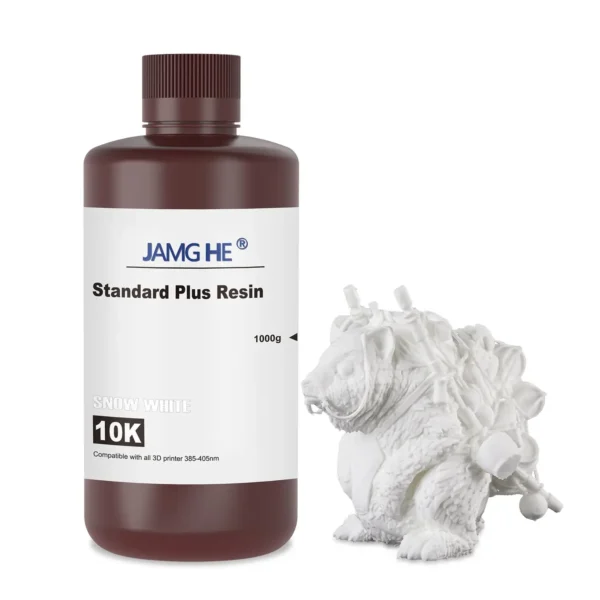 WhiteStandard Resin for 3D Printer White Color